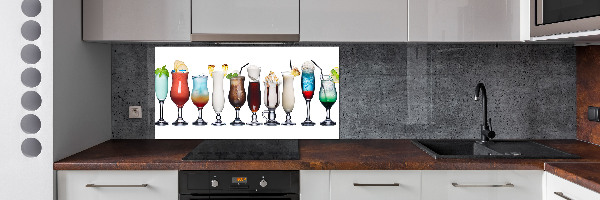Spatplaat keuken Drankenset