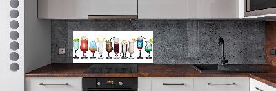 Spatplaat keuken Drankenset