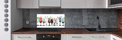 Spatplaat keuken Drankenset