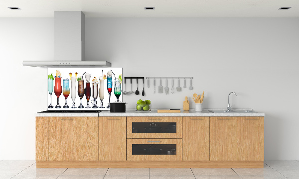 Spatplaat keuken Drankenset