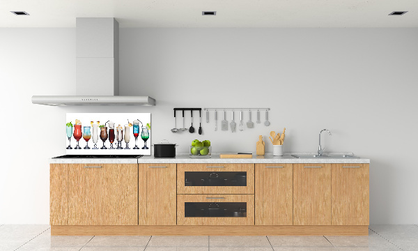 Spatplaat keuken Drankenset