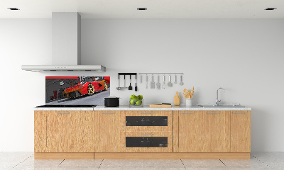 Achterwand keuken Racer