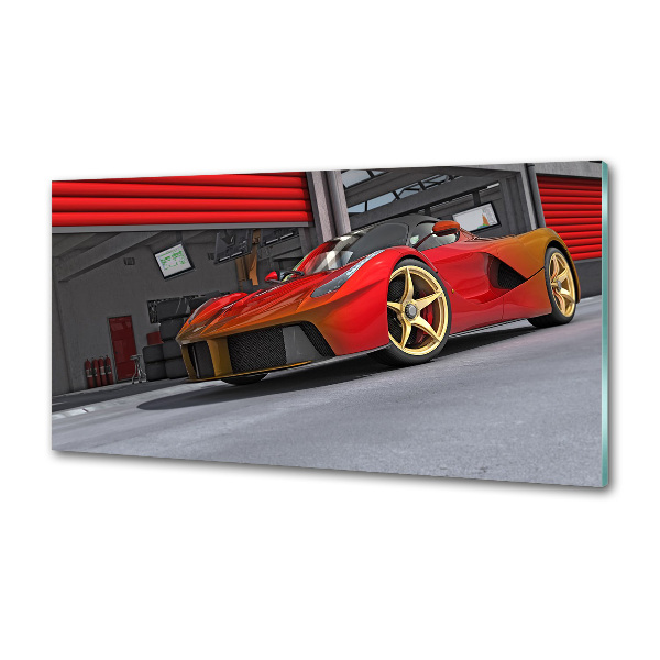 Achterwand keuken Racer