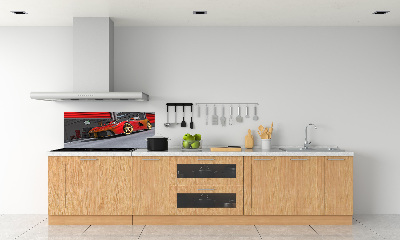 Achterwand keuken Racer