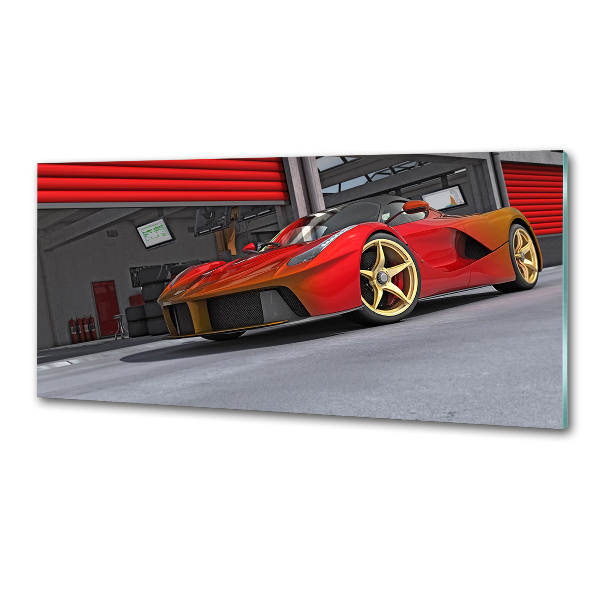 Achterwand keuken Racer