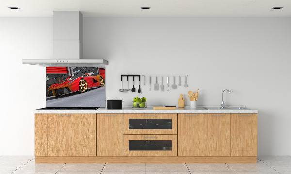 Achterwand keuken Racer