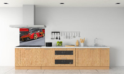 Achterwand keuken Racer