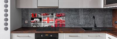 Spatscherm keuken Londen College