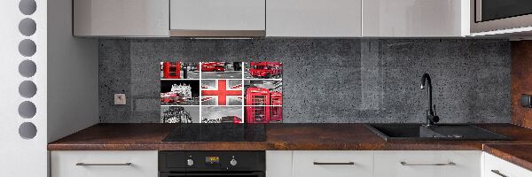 Spatscherm keuken Londen College