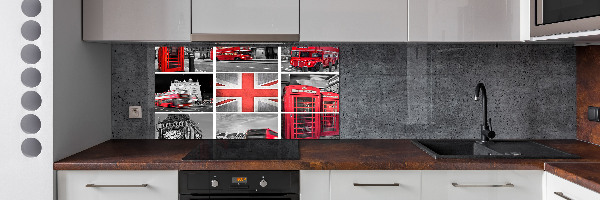 Spatscherm keuken Londen College