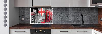 Spatscherm keuken Londen College