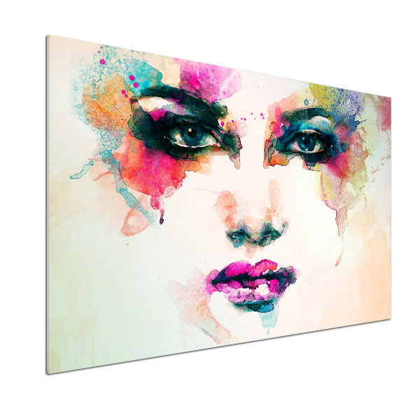 Panel do kuchni Portret kobiety