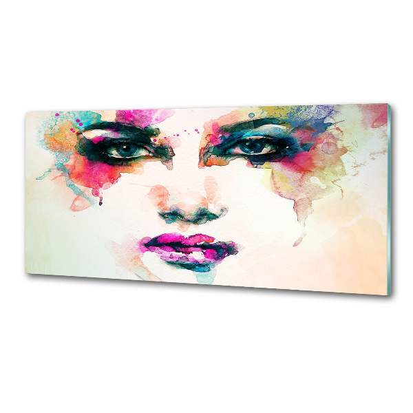 Panel do kuchni Portret kobiety