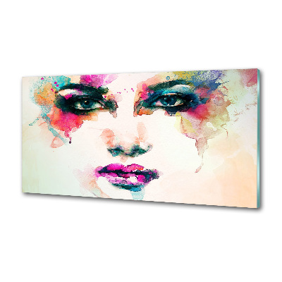 Panel do kuchni Portret kobiety