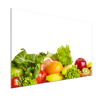 Achterwand keuken Fruit en groenten