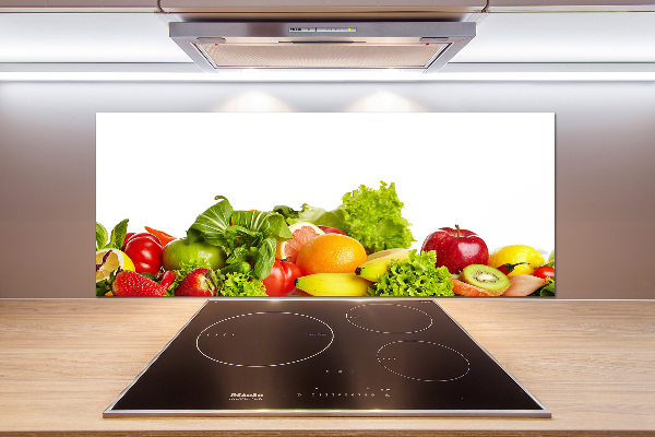 Achterwand keuken Fruit en groenten
