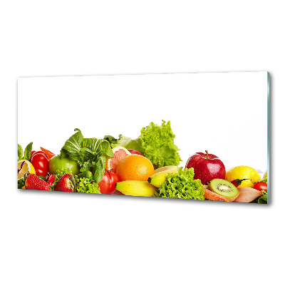 Achterwand keuken Fruit en groenten
