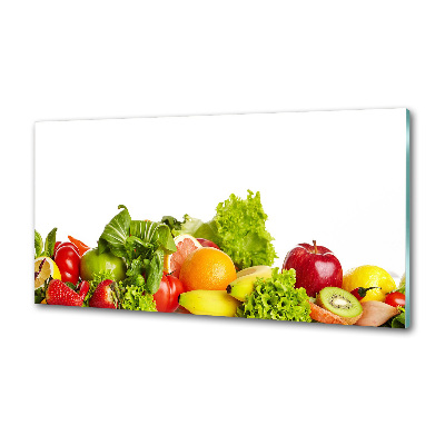 Achterwand keuken Fruit en groenten