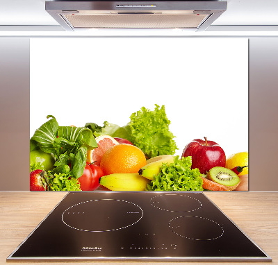 Achterwand keuken Fruit en groenten