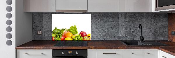 Achterwand keuken Fruit en groenten
