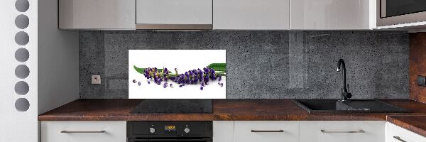 Spatplaat keuken Lavendel