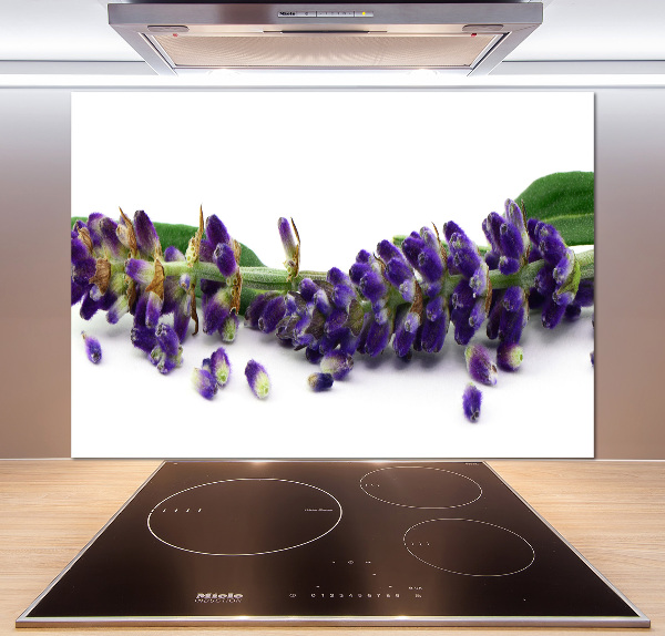 Spatplaat keuken Lavendel