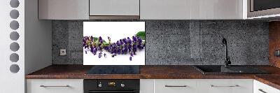 Spatplaat keuken Lavendel