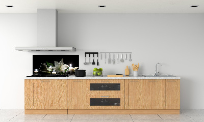 Keuken achterwand Witte lelie