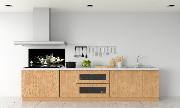 Keuken achterwand Witte lelie