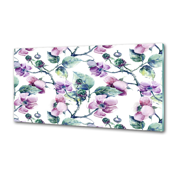 Panel do kuchni Kwiaty jeżyny