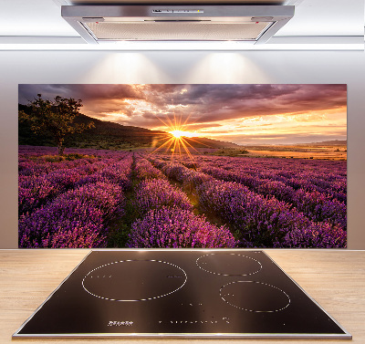 Keuken achterwand Lavendelveld