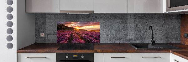 Keuken achterwand Lavendelveld