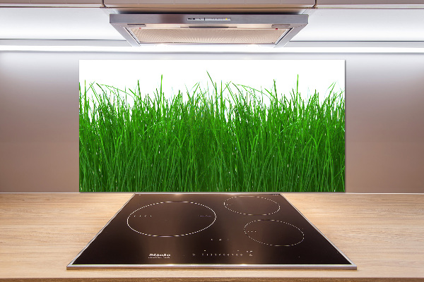 Achterwand keuken Gras