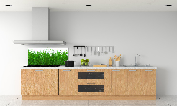 Achterwand keuken Gras