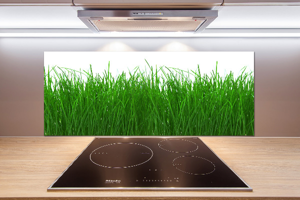 Achterwand keuken Gras