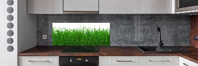 Achterwand keuken Gras