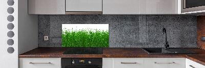 Achterwand keuken Gras