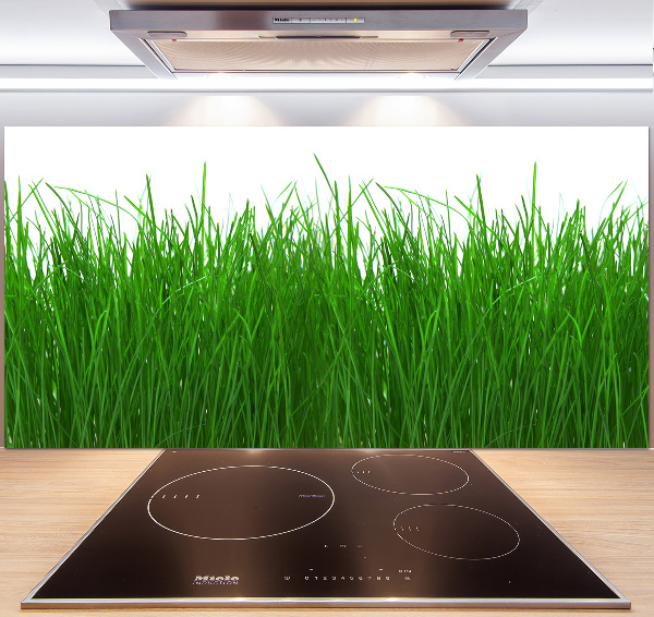 Achterwand keuken Gras