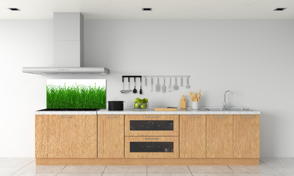 Achterwand keuken Gras