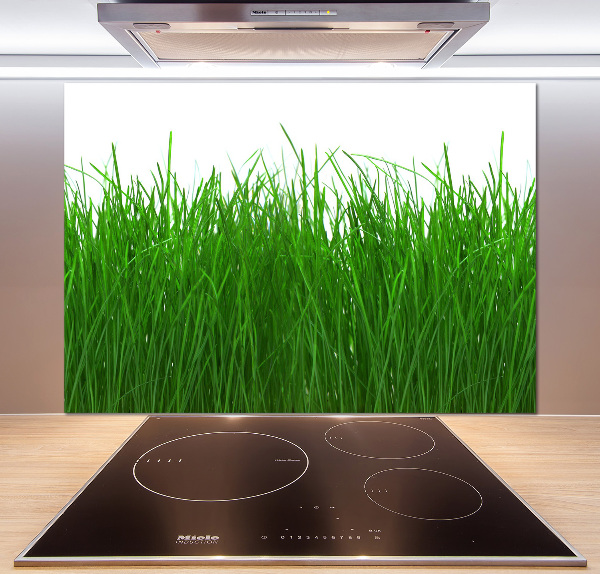 Achterwand keuken Gras