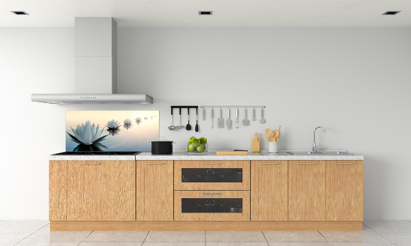 Spatplaat keuken Lotusbloemen