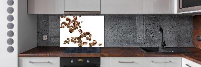 Spatplaat keuken Koffiebonen