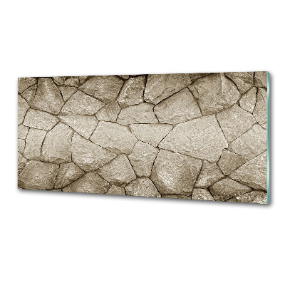 Panel do kuchni Ściana z kamienia