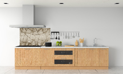 Spatplaat keuken Stenen muur