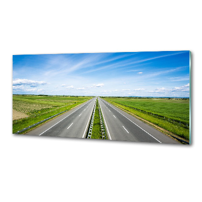 Panel dekor szkło Autostrada