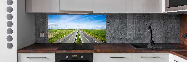 Panel dekor szkło Autostrada