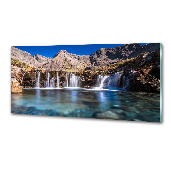 Achterwand keuken Waterval in de bergen
