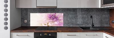 Keuken achterwand Witte dahlia