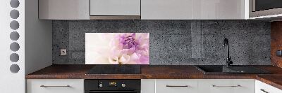 Keuken achterwand Witte dahlia