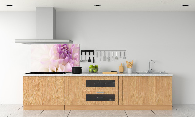 Keuken achterwand Witte dahlia